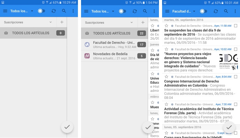 Instalar gReader desde el Play Store