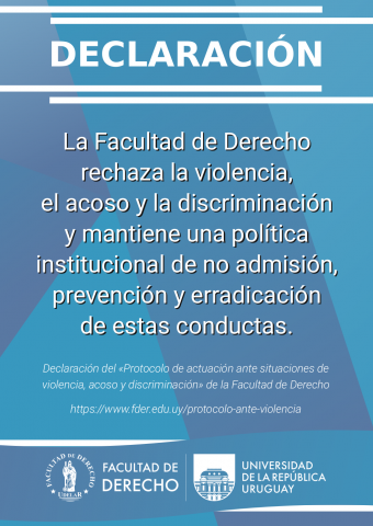 Protocolo de actuación ante situaciones de violencia, acoso y discriminación (FDER)