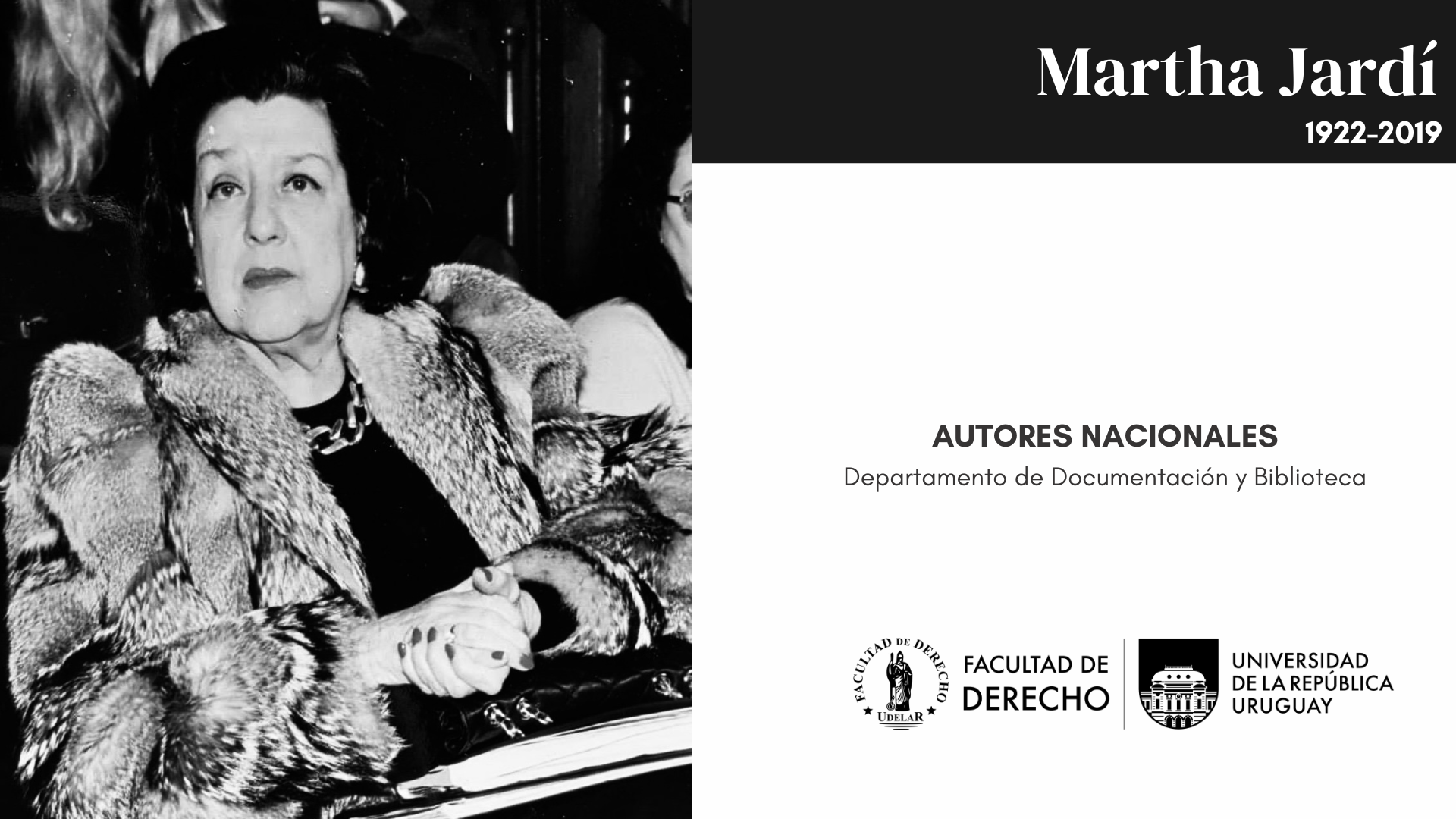 AUTORES NACIONALES - MARTHA JARDÍ