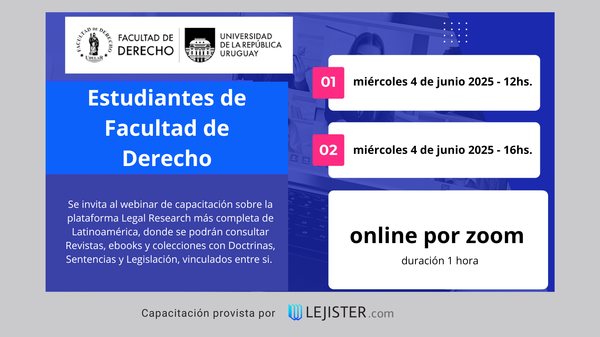 WEBINAR LEJISTER