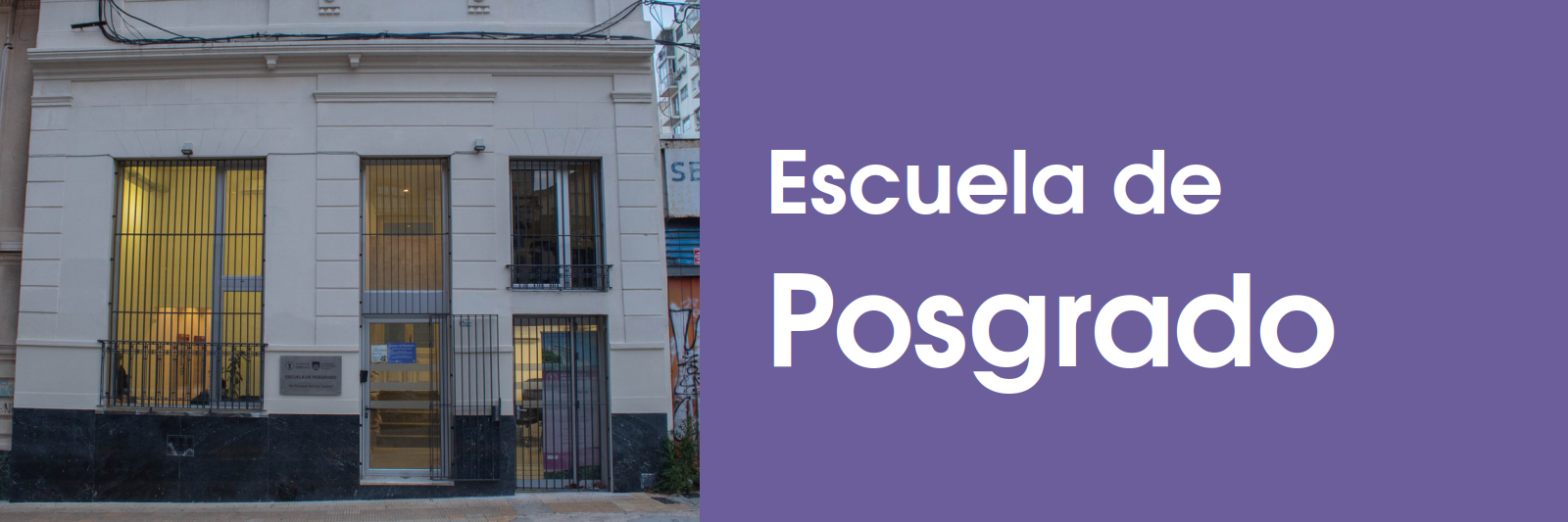 Sobre la Escuela de Posgrado