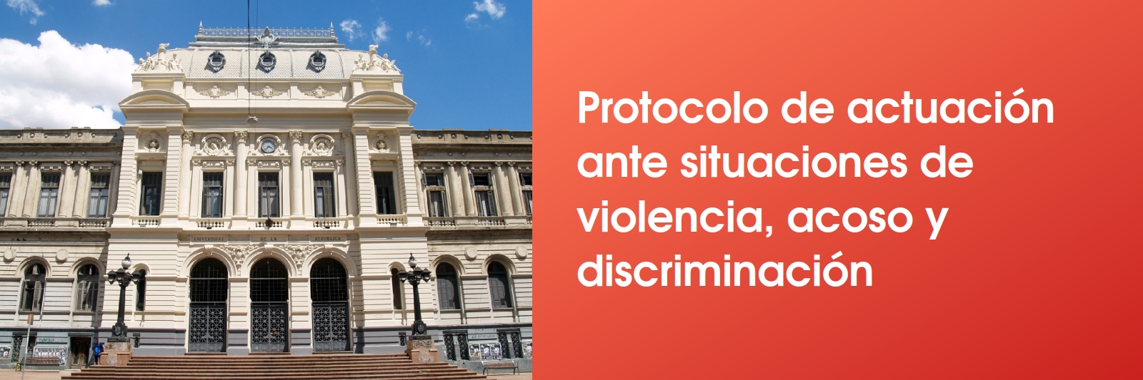 Protocolo de actuación ante situaciones de violencia, acoso y discriminación