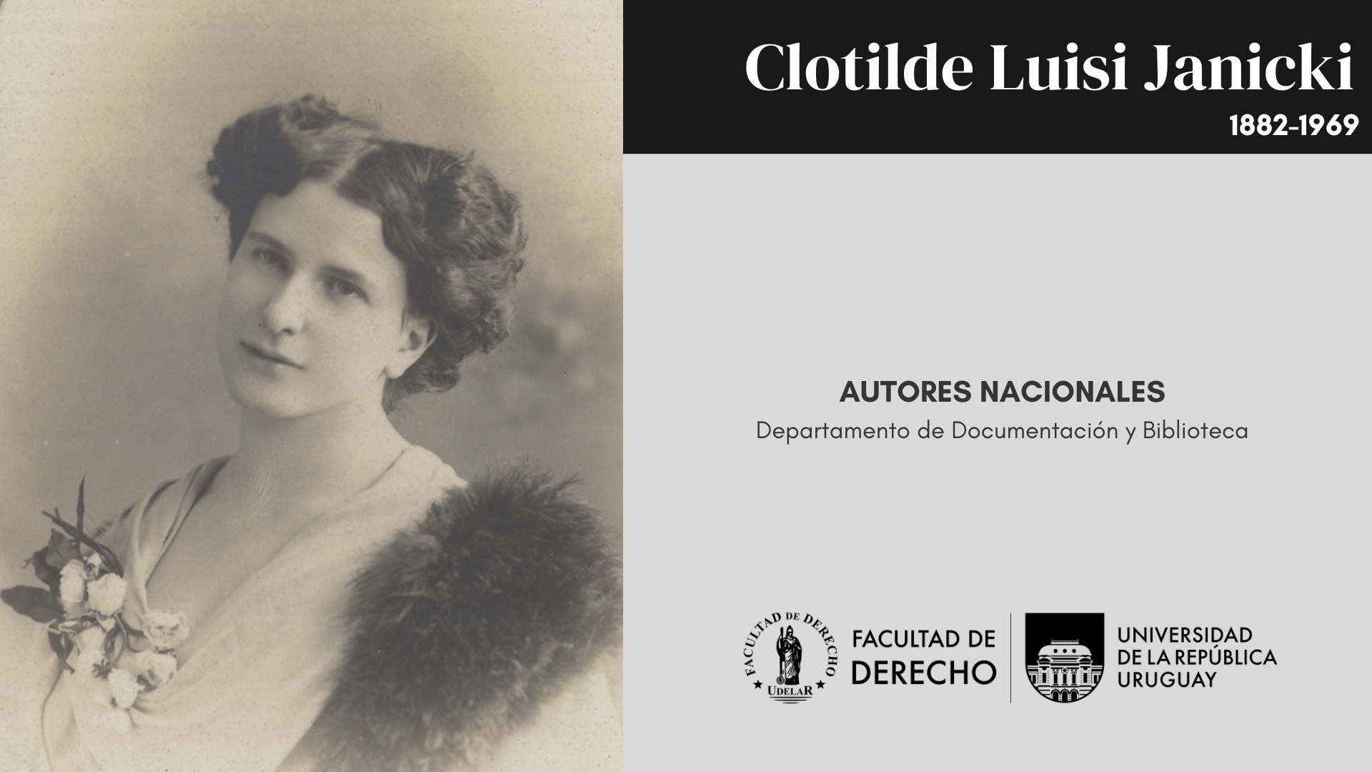 AUTORES NACIONALES - CLOTILDE LUISI JANICKI