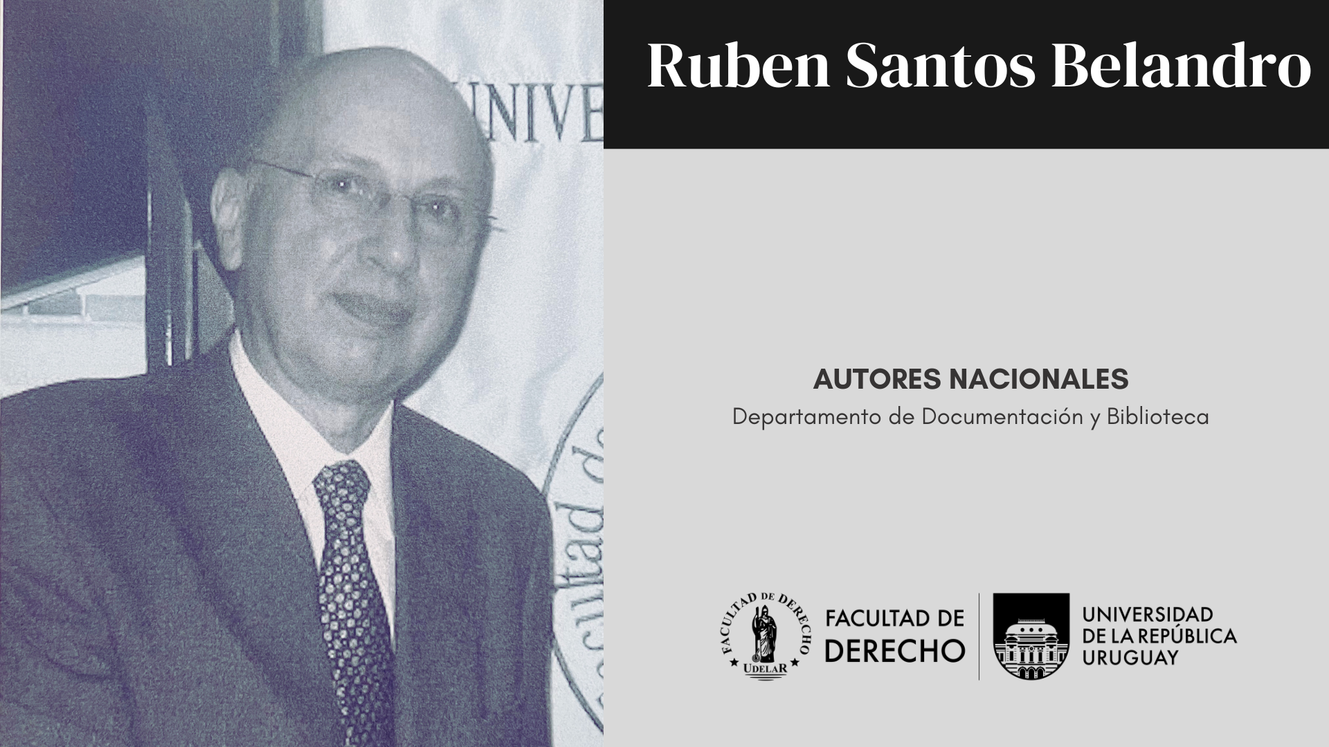 AUTORES NACIONALES - RUBEN SANTOS BELANDRO