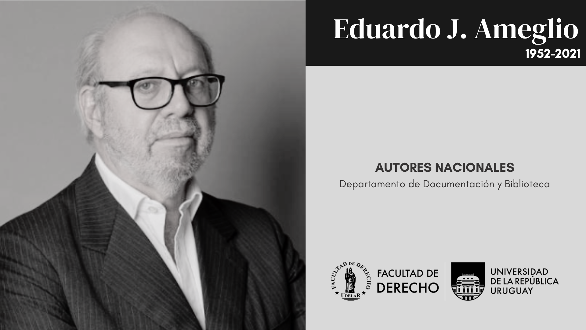 AUTORES NACIONALES - EDUARDO AMEGLIO