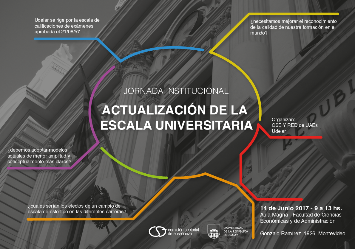 Jornada Institucional: Actualización de la Escala Universitaria