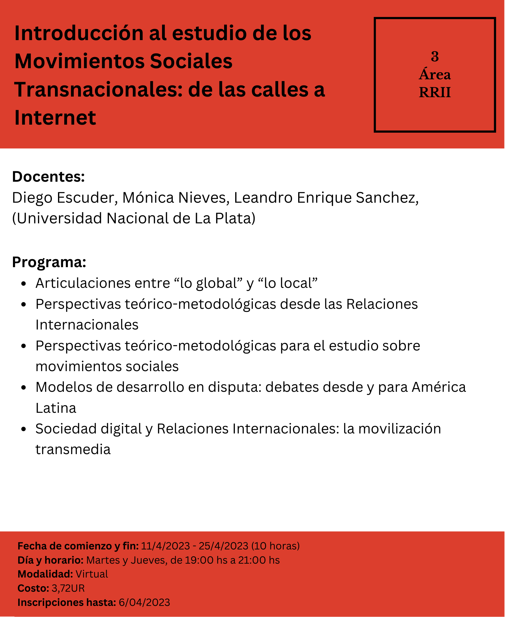 Introducción al estudio mov inter