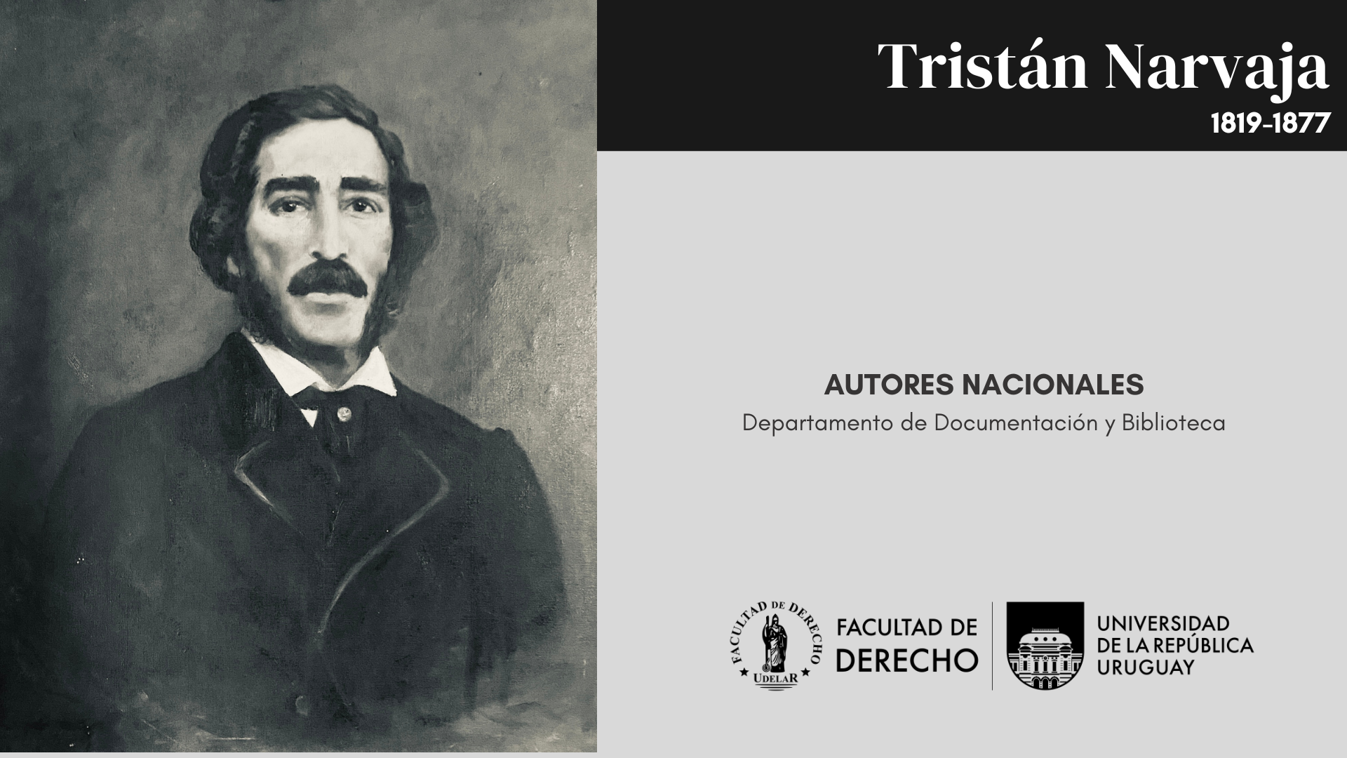AUTORES NACIONALES - TRISTÁN NARVAJA