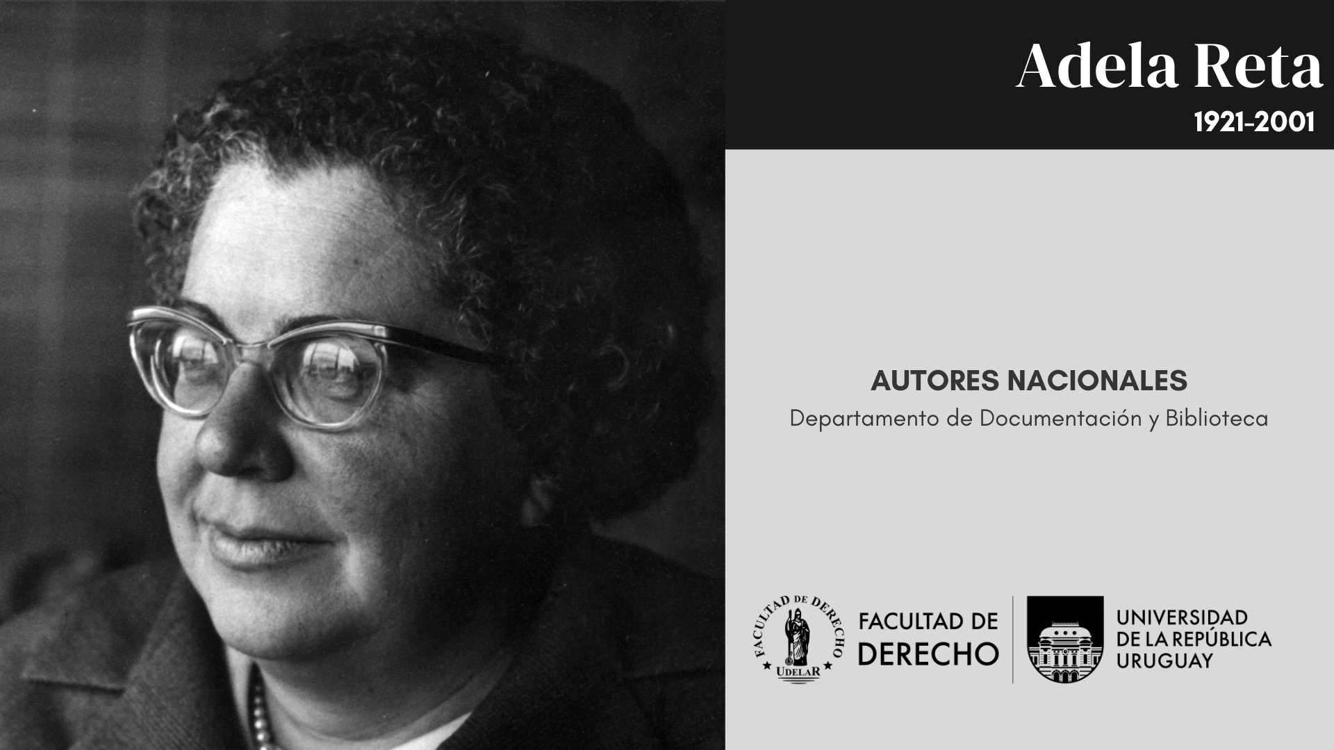 AUTORES NACIONALES - ADELA RETA