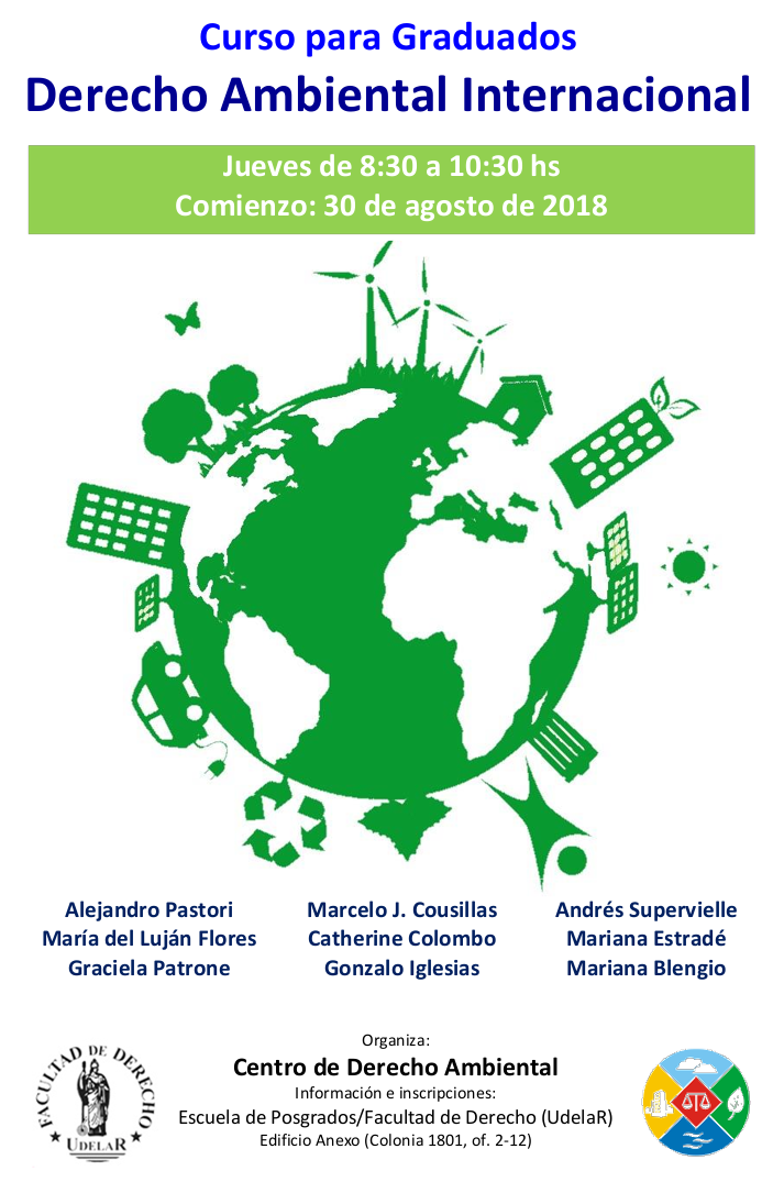 Curso de DERECHO AMBIENTAL INTERNACIONAL 