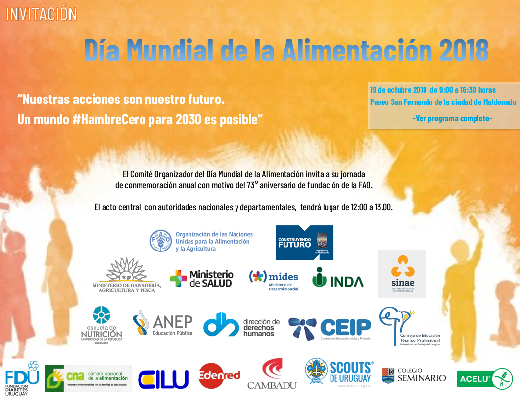 Actividades Día Mundial de la Alimentación