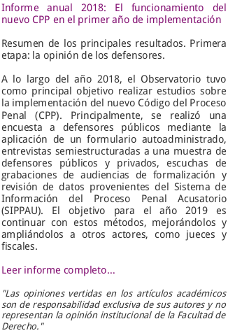 Observatorio Justicia y Legislación