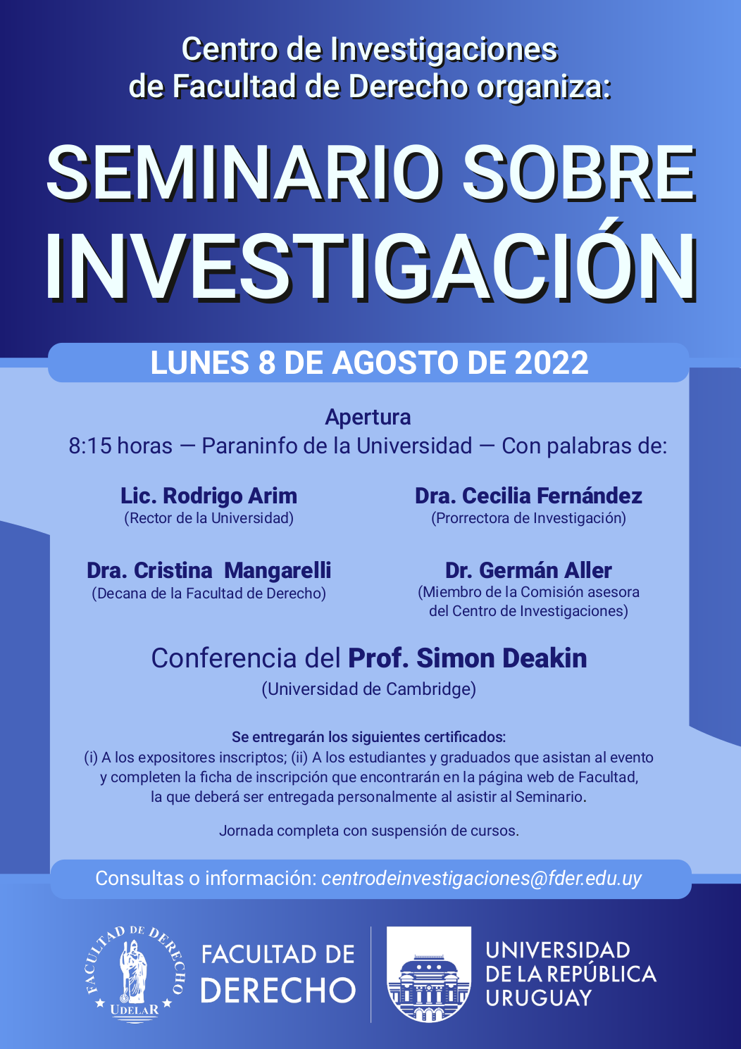 Seminario 8 de agosto