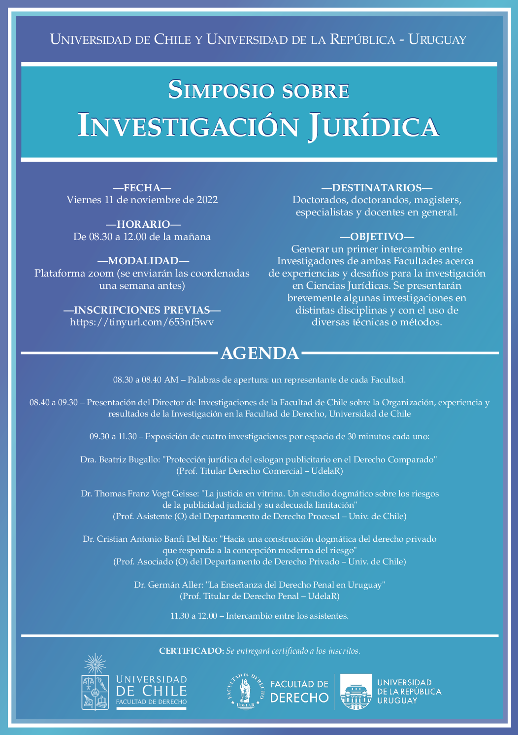 Simposio sobre Investigación Jurídica