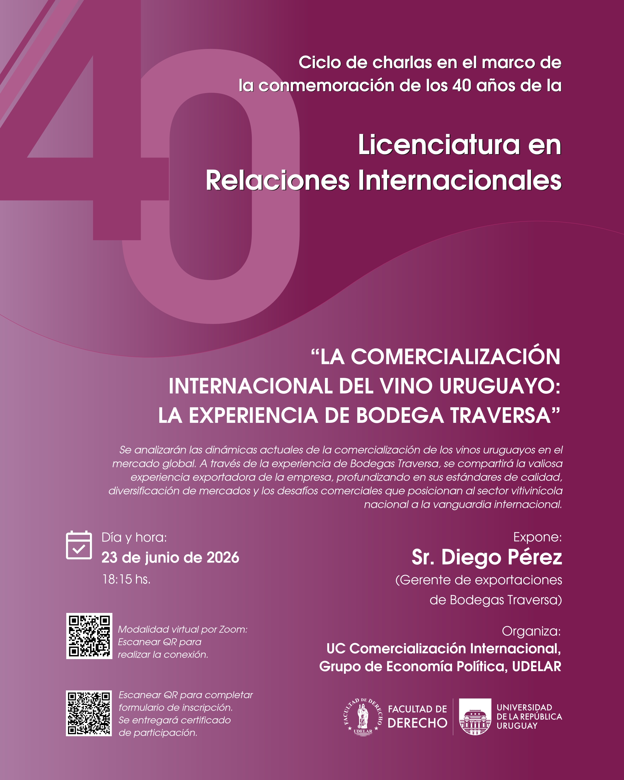 afiche de la actividad