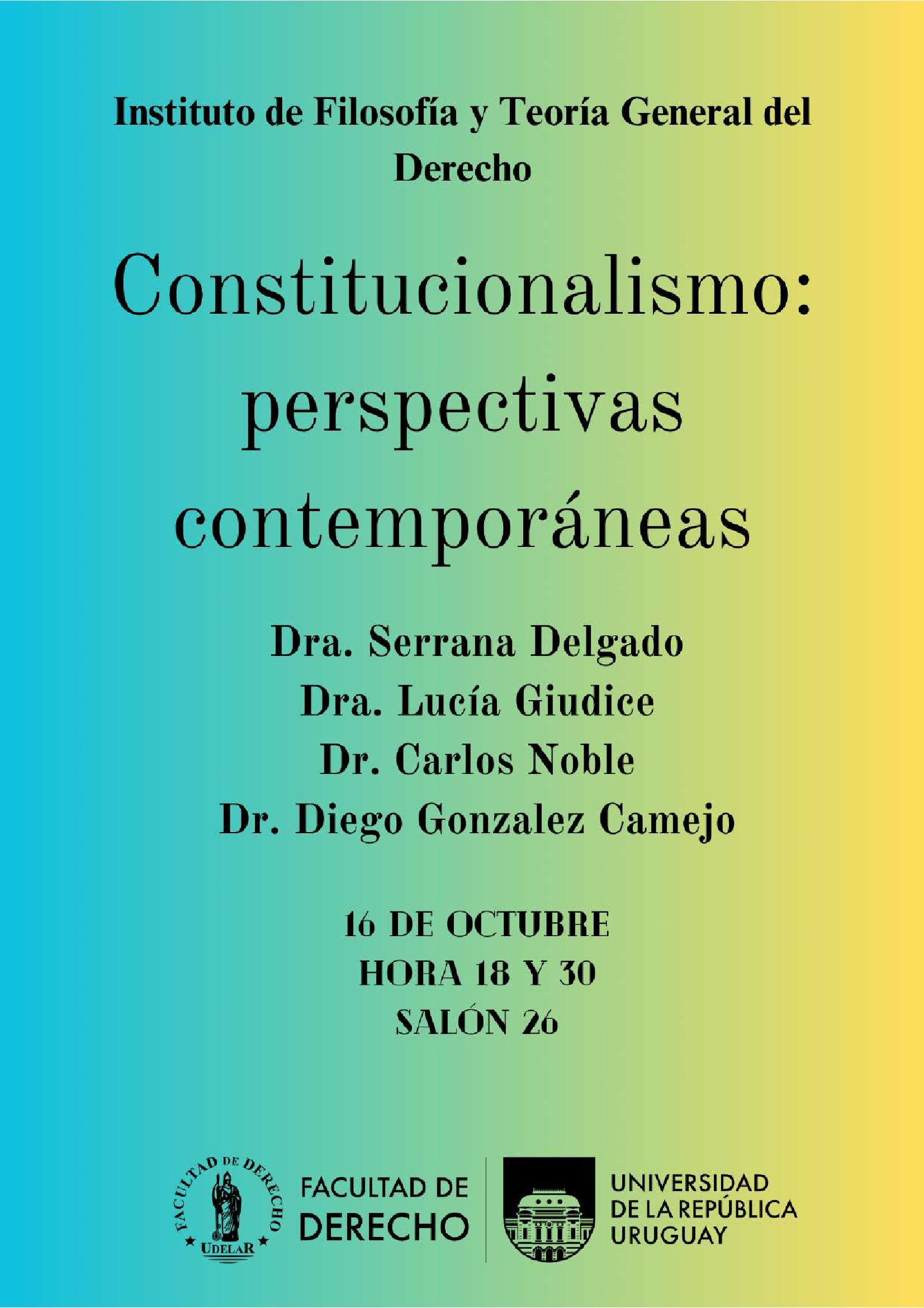 afiche constitucionalismo