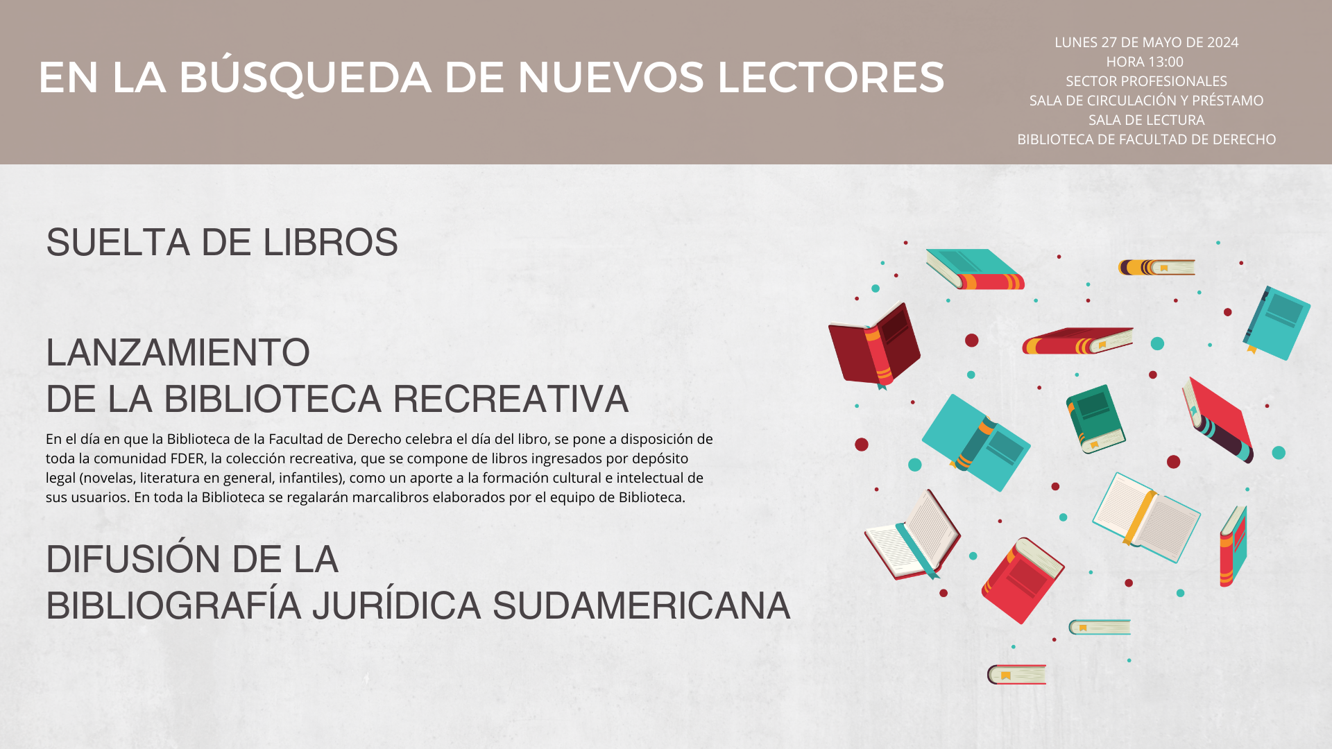 EN BUSCA DE NUEVOS LECTORES