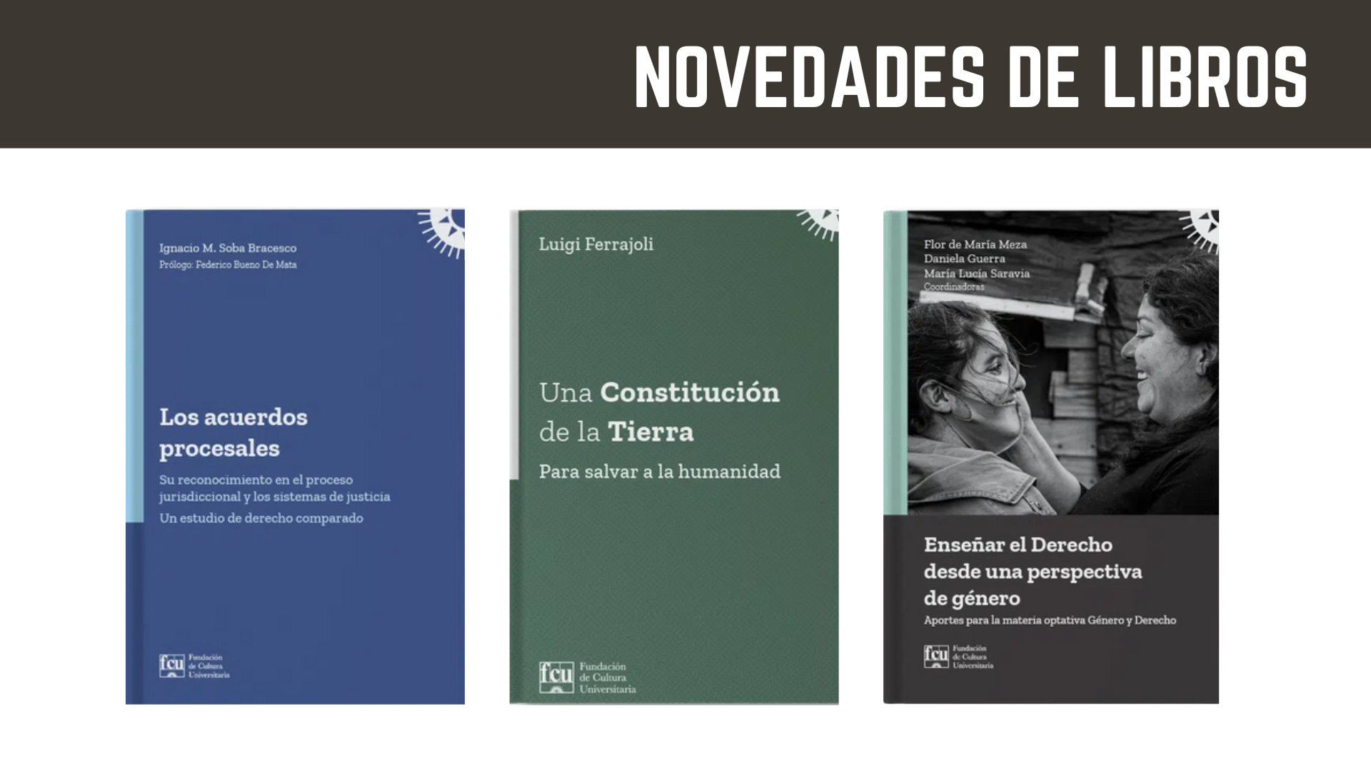 NOVEDADES DE LIBROS
