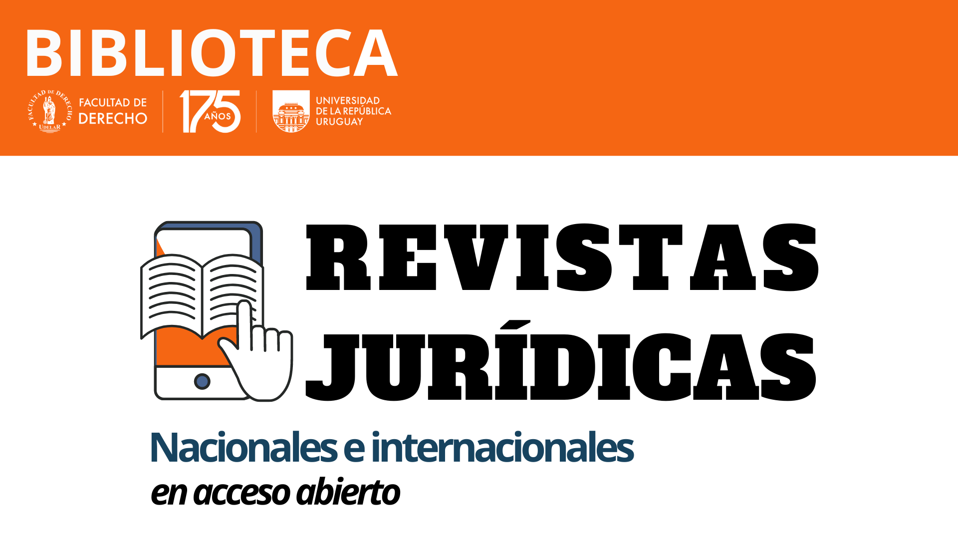 REVISTAS JURÍDICAS