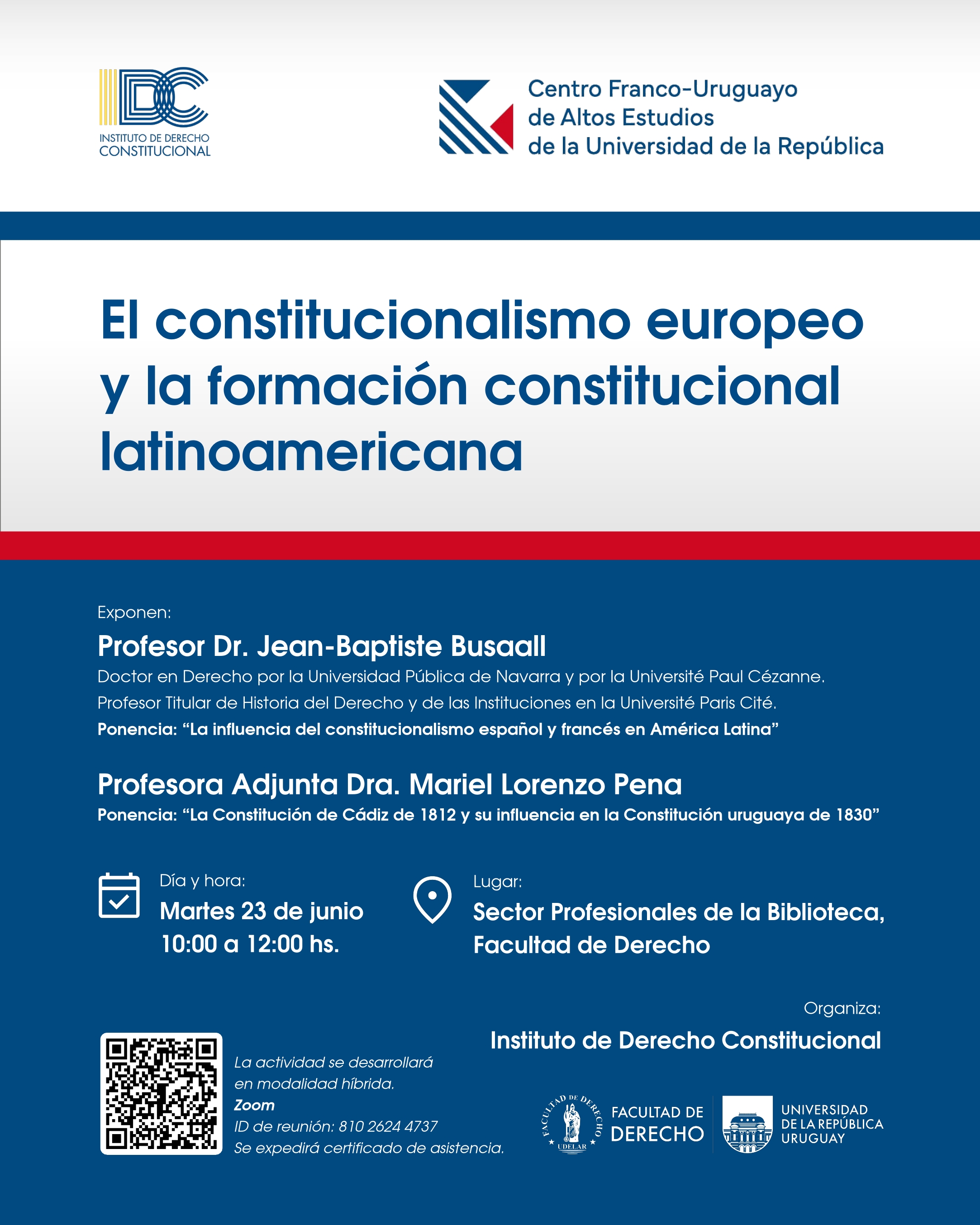 afiche de la actividad