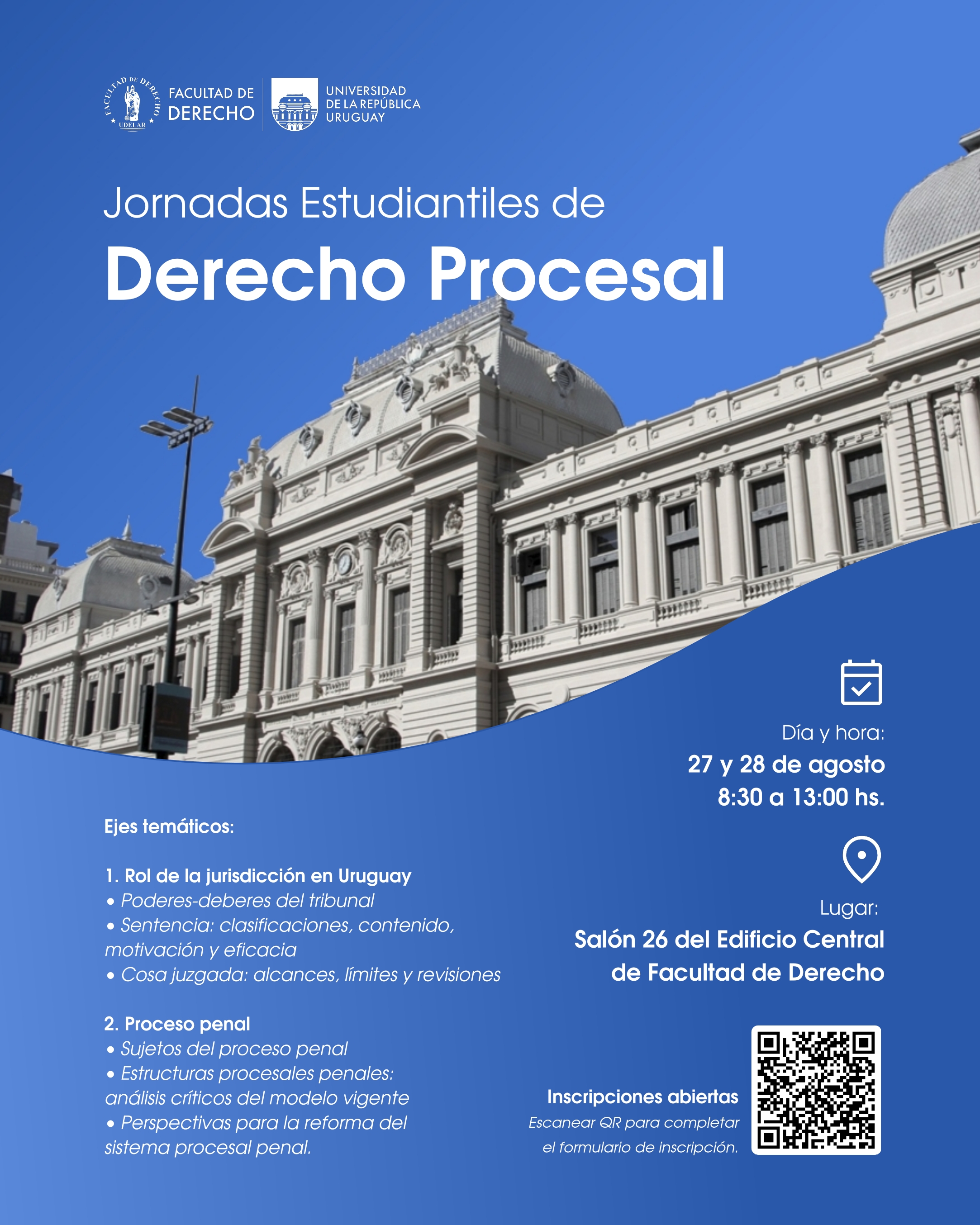 afiche de las jornadas
