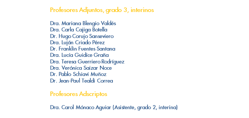 Miembros titulares (2)