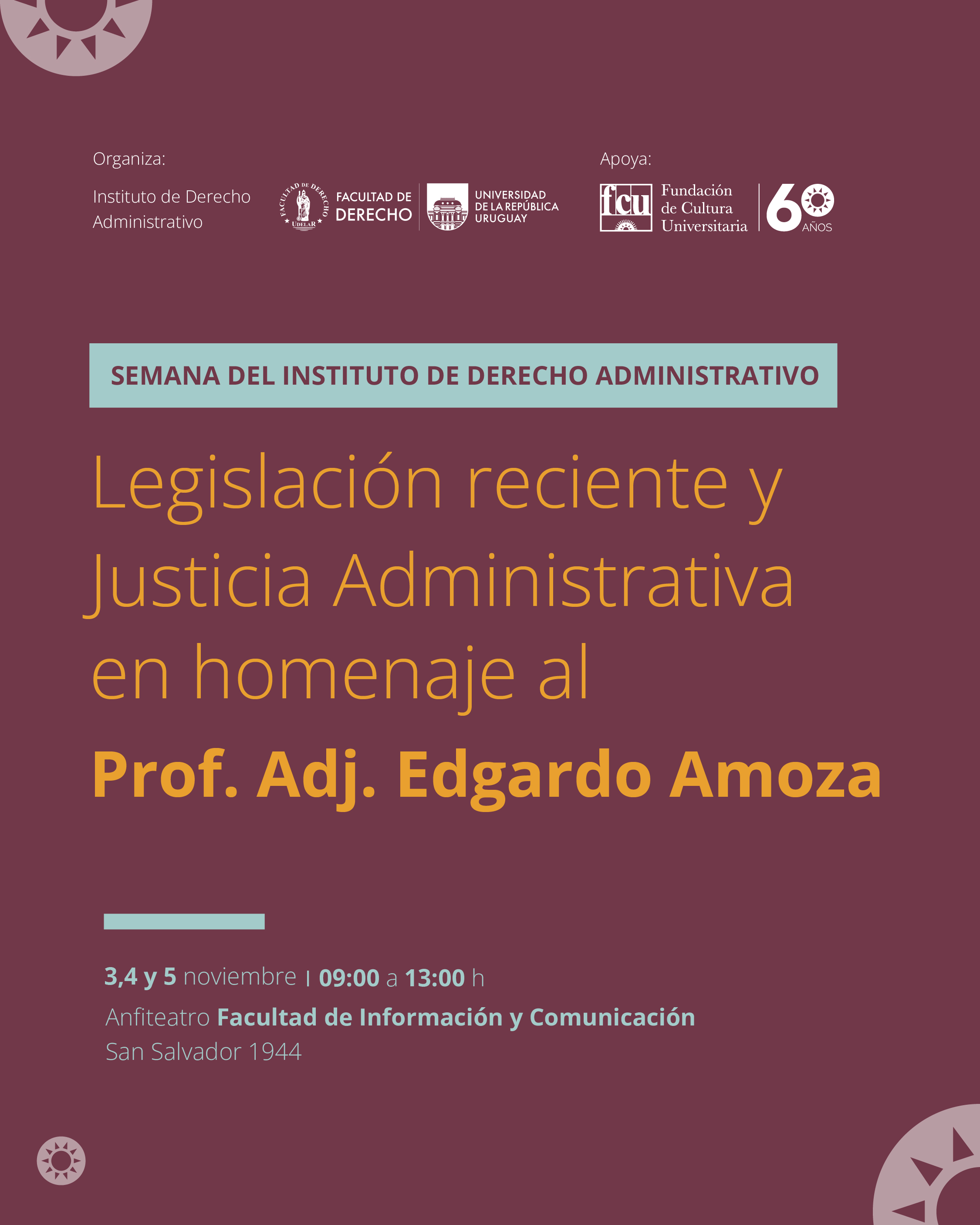 afiche semana académica