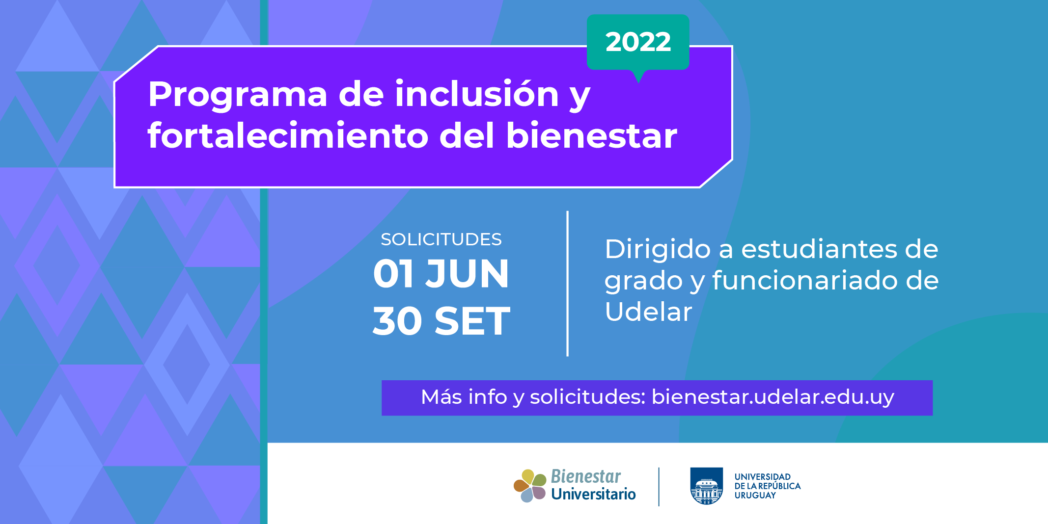 Se encuentra abierto el período de solicitudes al Programa de Inclusión y Fortalecimiento del Bienestar.