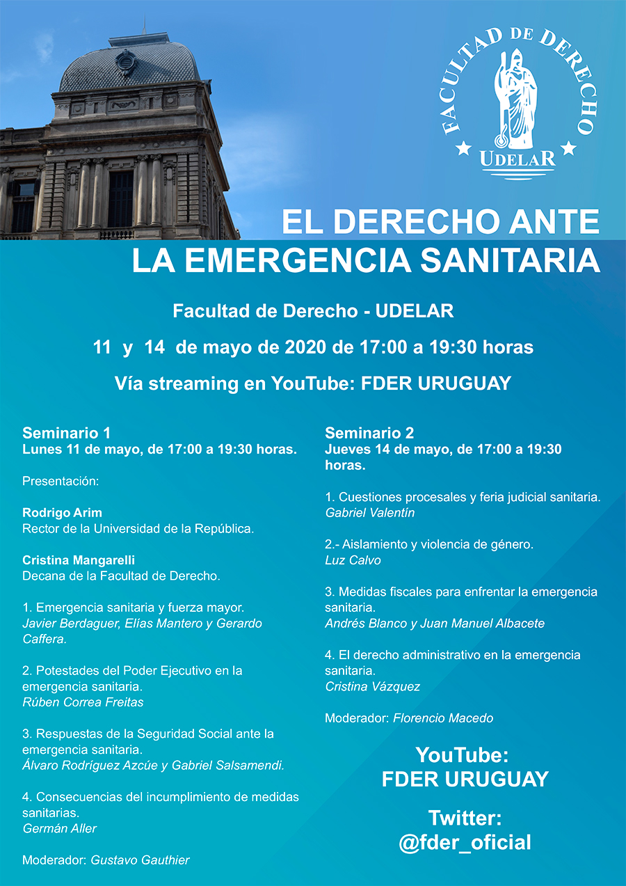 El Derecho ante la emergencia sanitaria