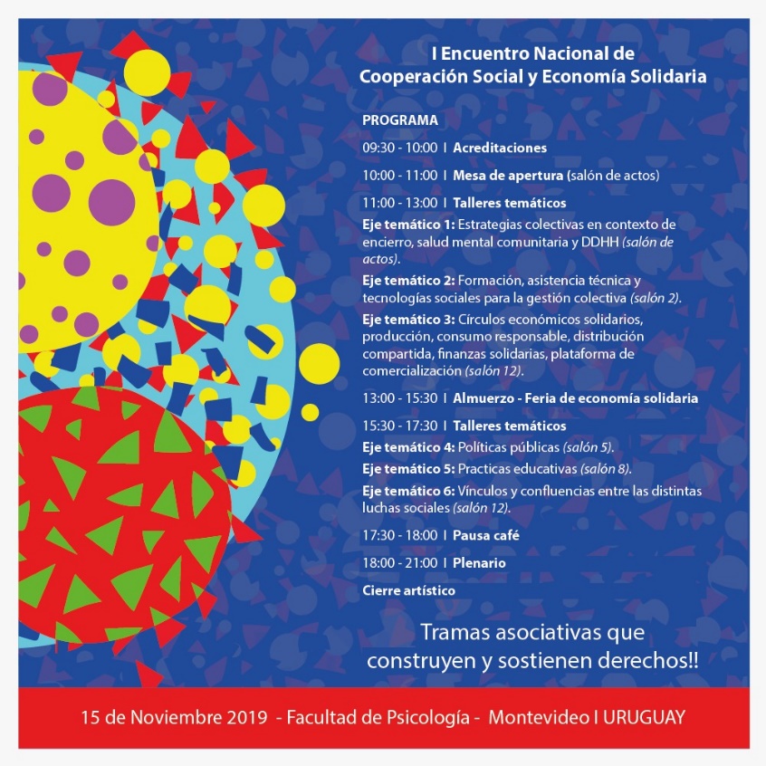 I Encuentro Nacional de Cooperación Social y Economía Solidaria