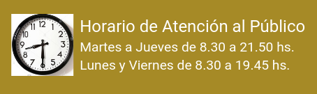 Horarios