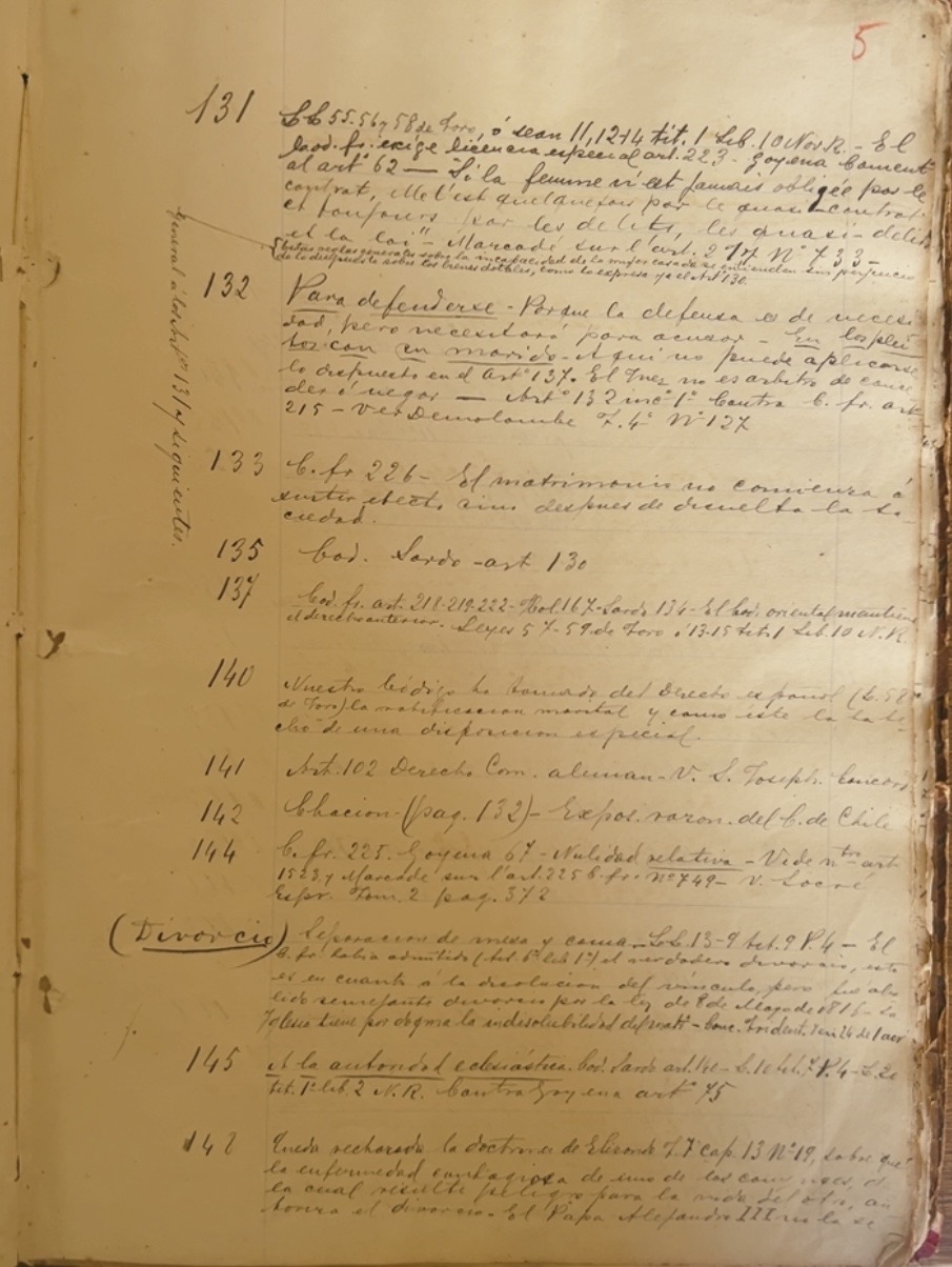 ANOTACIONES DEL DR. TRISTÁN NARVAJA