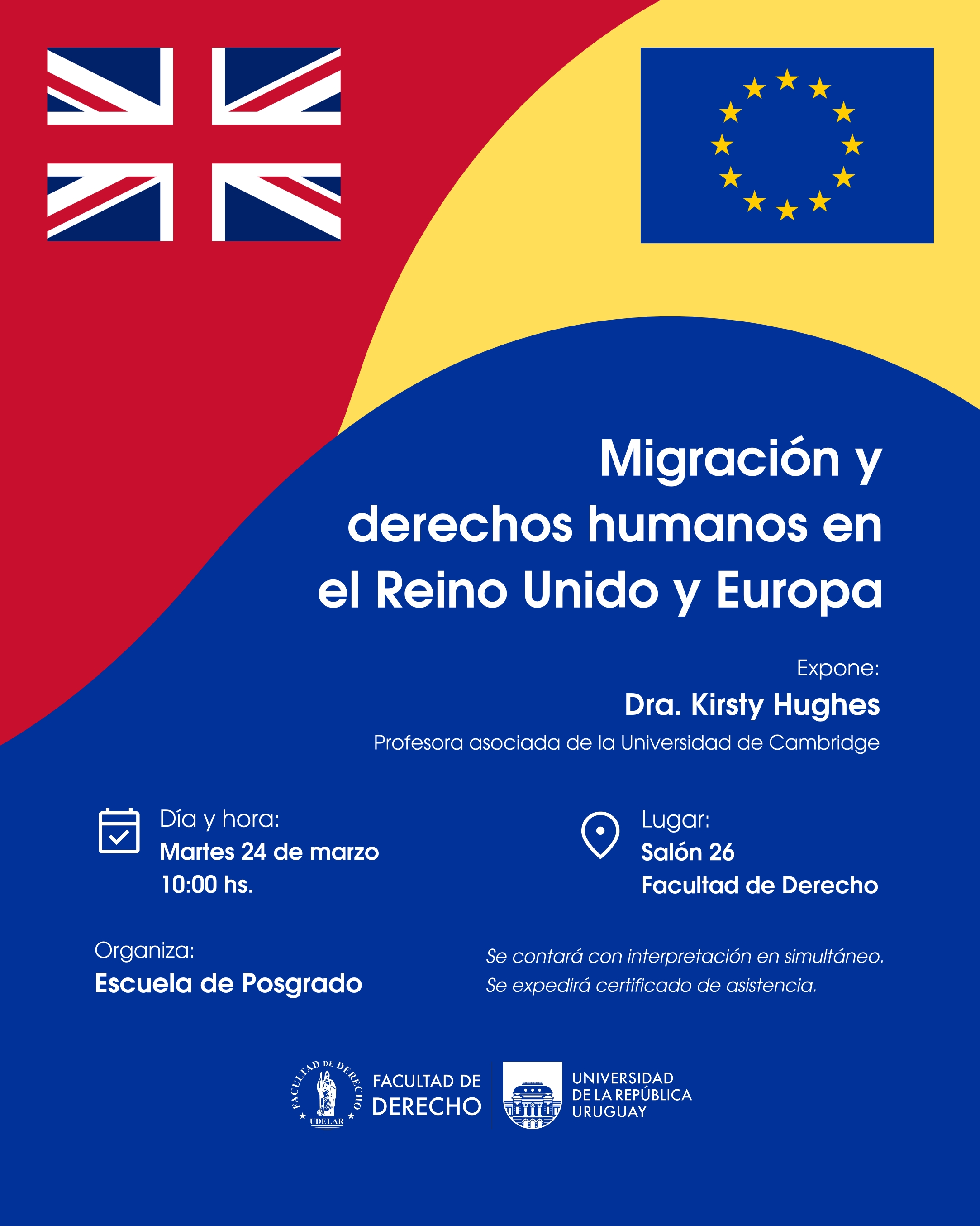 afiche con información de la actividad