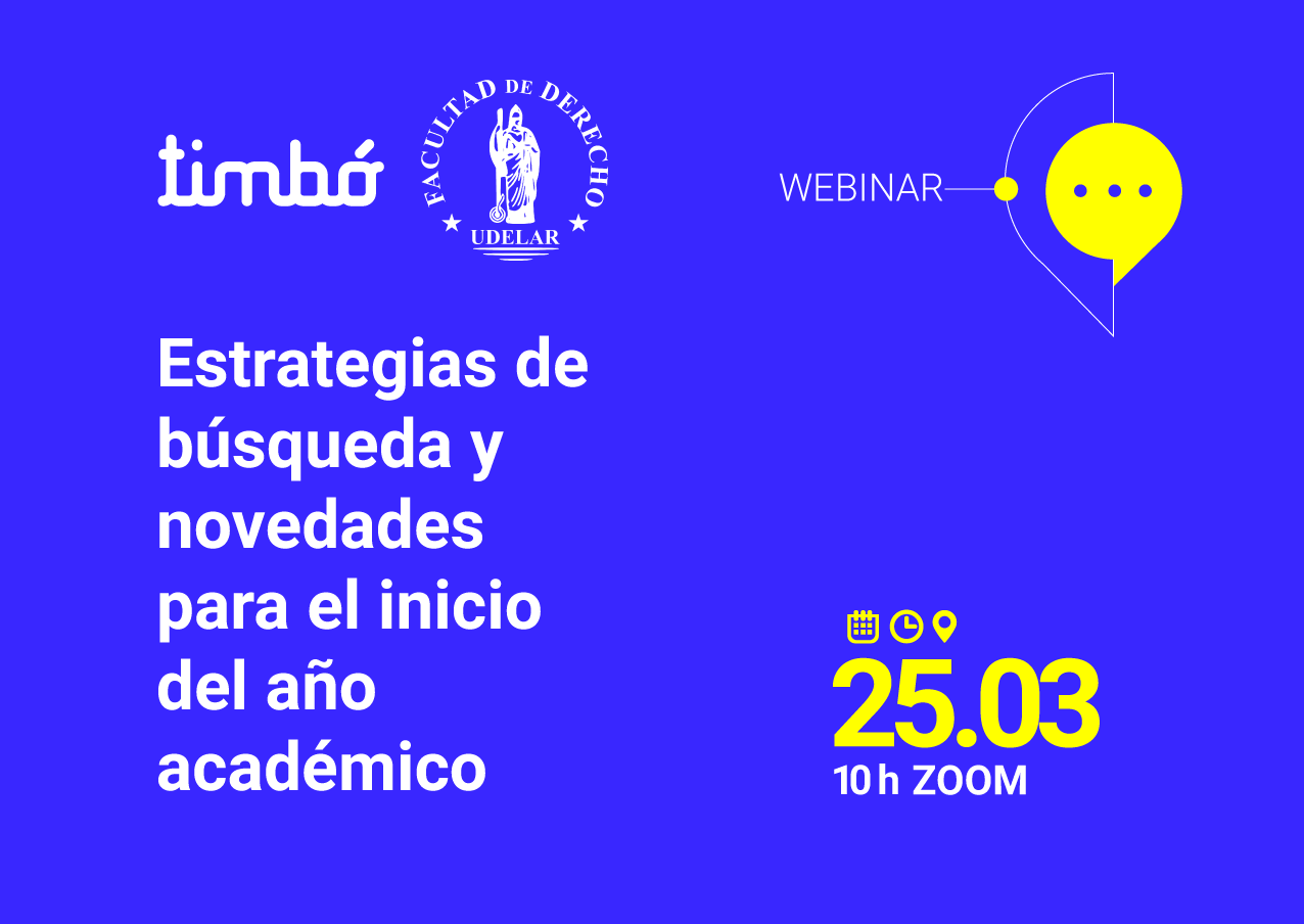 Timbó 2026: Estrategias de búsqueda y novedades para el inicio del año académico
