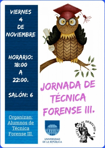 Jornadas Técnica Forense III