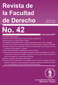 Revista de la Facultad de Derecho No. 42