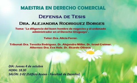 DEFENSA DE TESIS - Dra. Alejandra Rodriguez Borges