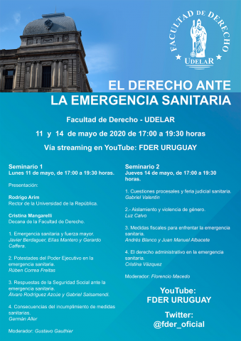 "El Derecho ante la emergencia sanitaria"