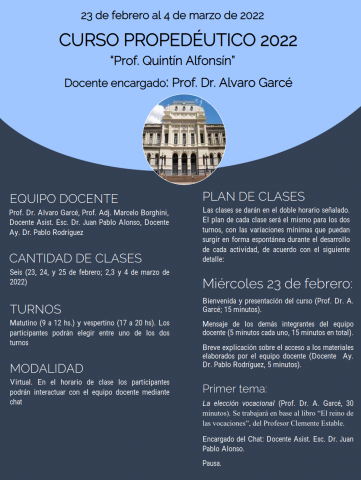 Curso Propedéutico 2022