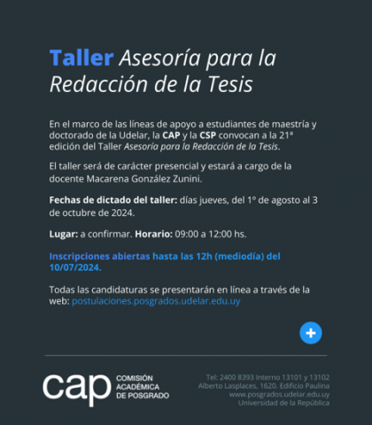 afiche convocatoria
