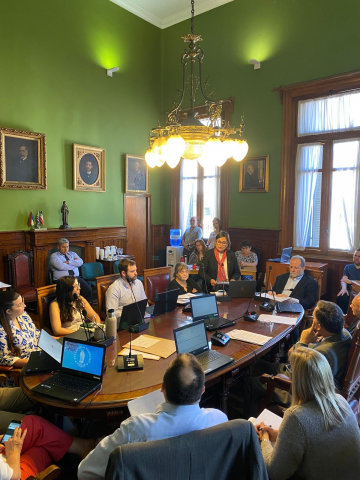 sesión del consejo