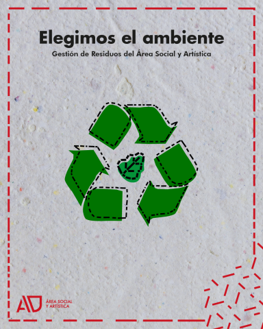 afiche que dice: Elegimos el ambiente