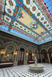 patio interno del Ministerio de Relaciones Exteriores