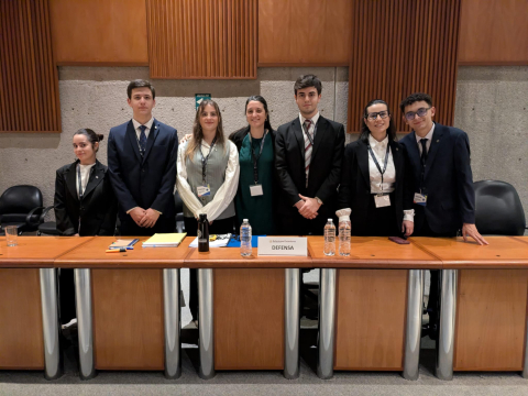Estudiantes de Facultad de Derecho