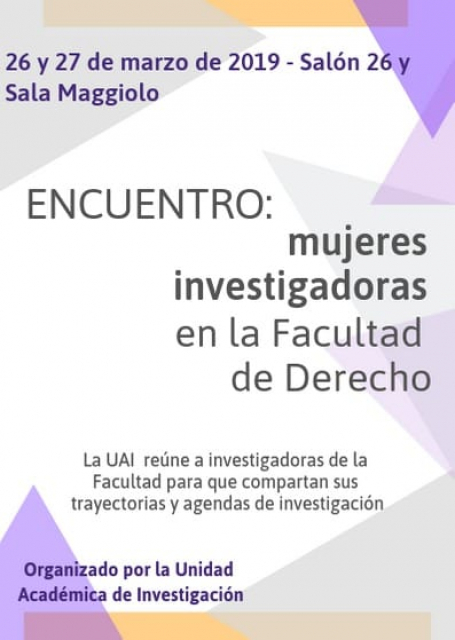 Encuentro Mujeres investigadoras