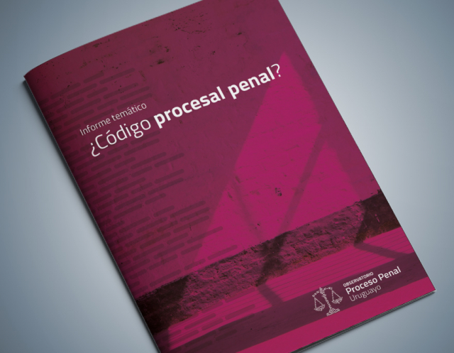 Tapa de informe ''Código Procesal Penal?''