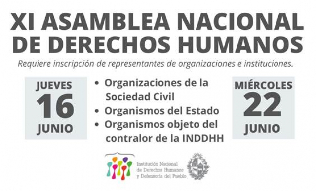 XI Asamblea Nacional de Derechos Humanos