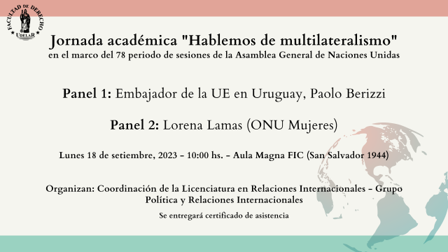 Invitación Jornada multilateralismo