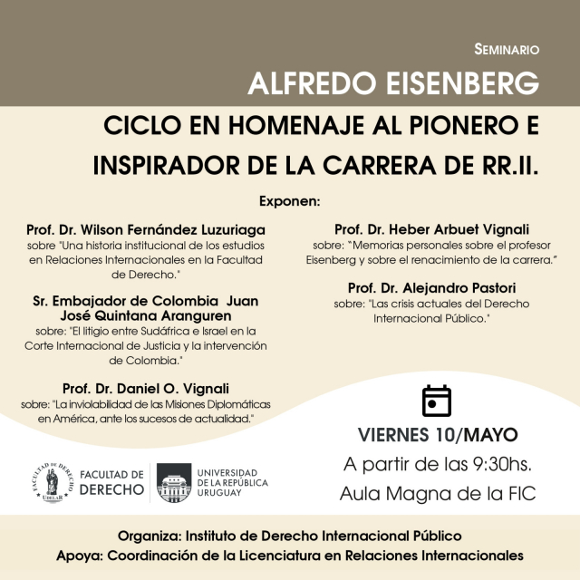 Seminario Alfredo Eisenberg