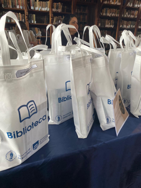 bolsas de biblioteca